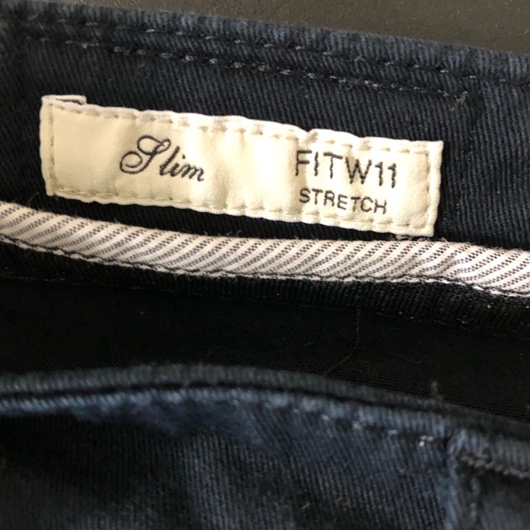 Weekend MaxMara Slim Stretch Chino Trousers  W11 - Picture 2 of 10